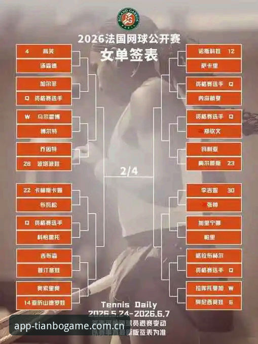 天博体育赛事数据2026最新版本：法网女单决赛深度复盘